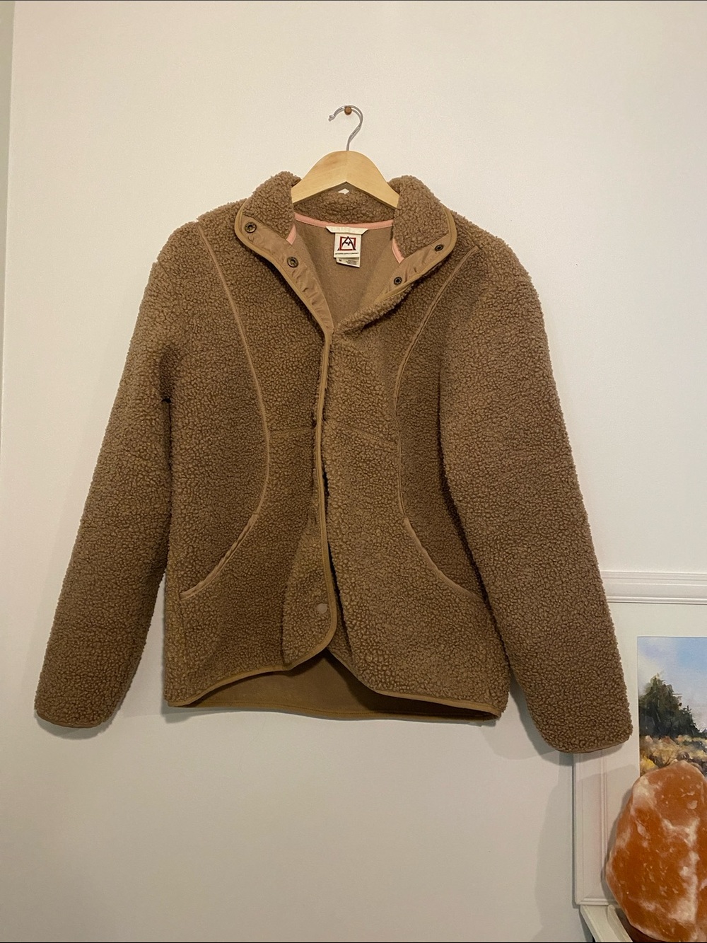 Bouclé Teddy Jacket - Women’s M